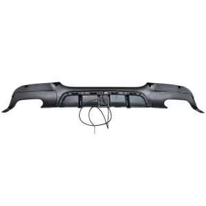Difusor Parachoques con LED para BMW Serie 3 E90 E91 2004-2012 2 Salidas dobles-image-6350500