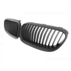 Black matte kidney grilles suitable for BMW 3 Series E92 coupe, E93 convertible 2010-2013