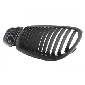 Black matte kidney grilles suitable for BMW 3 Series E92 coupe, E93 convertible 2010-2013