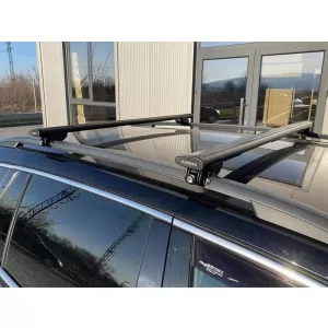 Aerodynamic aluminum roof bars suitable for Farad 110 black