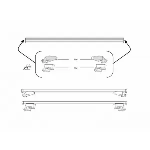 Farad 110 aluminum beams classic set