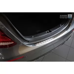 Avisa rear bumper protector suitable for Mercedes E-Class W213 sedan 2016-2020, chrome