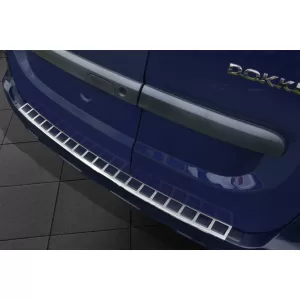 Avisa rear bumper protector suitable for Dacia Dokker 2012-2017, after 2017, chrome-image-6129493