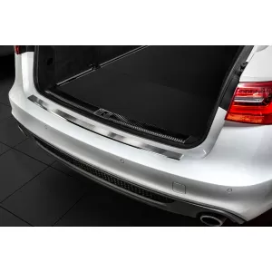 Avisa rear bumper protector suitable for Audi A6 C7 4G Avant 2011-2018, chrome