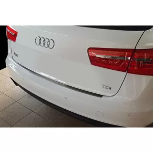 Avisa rear bumper protector suitable for Audi A6 C7 4G Avant 2011-2018, chrome