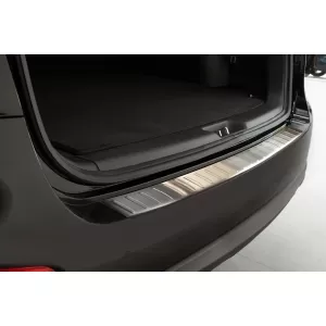 Avisa rear bumper protector suitable for Hyundai Santa Fe 2010-2012, chrome