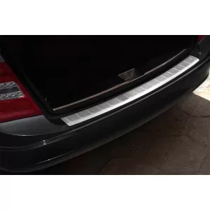 Avisa rear bumper protector suitable for Mercedes C-Class W204 estate, AMG 2007-2011, chrome