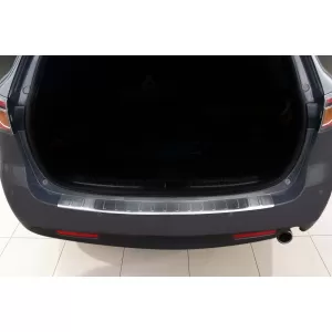 Avisa rear bumper protector suitable for Mazda 6 wagon 2008-2012, chrome
