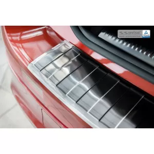 Avisa rear bumper protector suitable for Audi Q5 2016-2020, after 2020, SQ5 after 2013, chrome