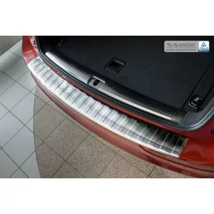 Avisa rear bumper protector suitable for Audi Q5 2016-2020, after 2020, SQ5 after 2013, chrome