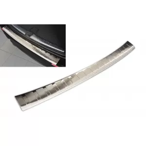 Avisa rear bumper protector suitable for Mercedes E-Class W213 estate after 2019, chrome