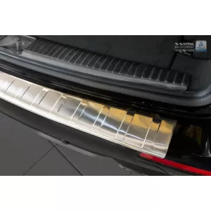Avisa rear bumper protector suitable for Mercedes E-Class W213 estate after 2019, chrome