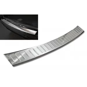 Avisa rear bumper protector suitable for Mercedes C-Class W205 estate 2014-2021, chrome