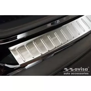 Avisa rear bumper protector suitable for Mercedes C-Class W205 estate 2014-2021, chrome