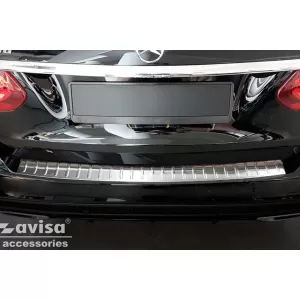 Avisa rear bumper protector suitable for Mercedes C-Class W205 estate 2014-2021, chrome