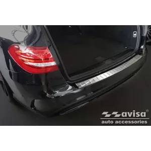 Avisa rear bumper protector suitable for Mercedes C-Class W205 estate 2014-2021, chrome