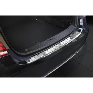 Avisa rear bumper protector suitable for Mercedes E-Class W212 sedan 2013-2016, chrome