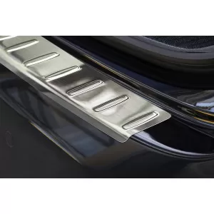 Avisa rear bumper protector suitable for Mercedes E-Class W212 sedan 2013-2016, chrome
