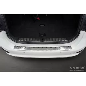 Avisa rear bumper protector suitable for BMW 3 Series G21 Touring 2018-2022, chrome