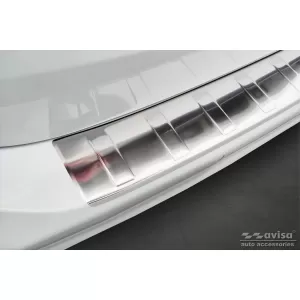 Avisa rear bumper protector suitable for BMW 3 Series G21 Touring 2018-2022, chrome