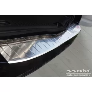 Avisa rear bumper protector suitable for Ford Mondeo estate 2010-2014, chrome