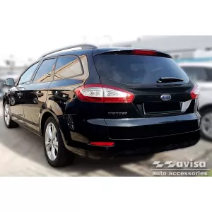 Avisa rear bumper protector suitable for Ford Mondeo estate 2010-2014, chrome