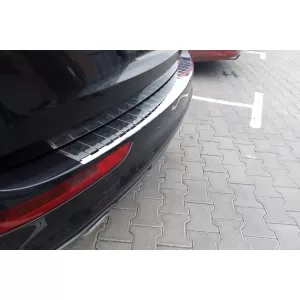 Avisa rear bumper protector suitable for Audi Q5 2008-2016, SQ5 after 2013, chrome