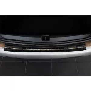 Avisa rear bumper protector suitable for Dacia Duster 2017-2021, after 2021, black lacquer