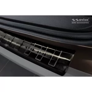 Avisa rear bumper protector suitable for Dacia Duster 2017-2021, after 2021, black lacquer