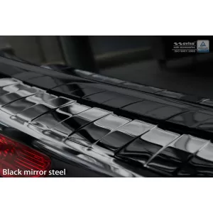 Avisa rear bumper protector suitable for Audi Q5 2008-2012, SQ5 after 2013, black lacquer