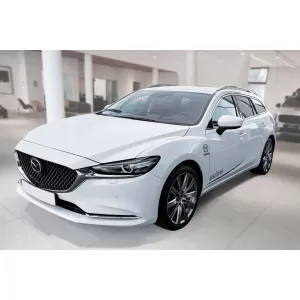 Reinforced Avisa protector suitable for rear bumper of Mazda 6 estate 2012-2018, after 2018, black