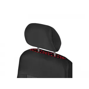Kegel Apollo series upholstery suitable for front double seat, black with gray