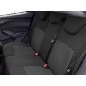 Kegel upholstery suitable for front + rear seats of Ford Focus 2003-2014, black with pattern