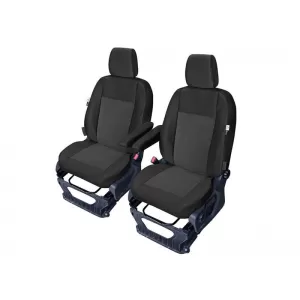 image-30-Kegel Tailor Made üléshuzat két különálló ülésre Ford Tourneo Custom 2012-2023, fekete mintás
