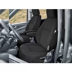 image-33-Kegel Ares üléshuzat szett, Mercedes Vito W447 2014- utáni modellekhez, két különálló első ülésre, grafit színben