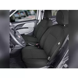 Kegel Tailor Made upholstery suitable for front seats of Fiat Doblo 2015-2019, black