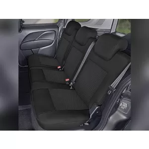 Kegel Tailor Made üléshuzat szett, első és hátsó ülésekre, Fiat Doblo 2015-2019, fekete-image-6130267