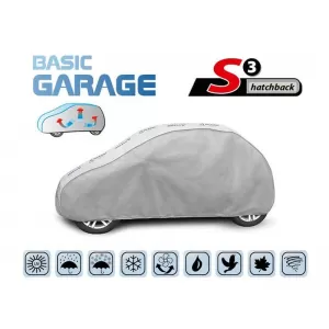 Kegel Basic garage cover size S3 gray suitable for hatchback