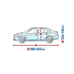 Kegel Basic series cover size M gray suitable for sedan