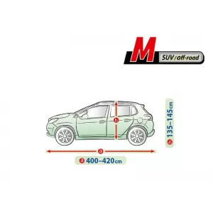 Kegel Mobile sorozat autótakaró ponyva M méret szürke SUV-hoz, 400-420x135-145cm-image-6130537