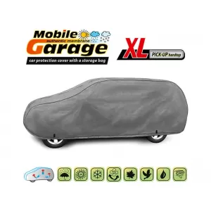 Kegel Mobile series cover size XL gray suitable for Pick UP with hard top, 490-530x150-160cm