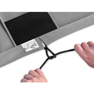 Kegel Mobile series cover size XL gray suitable for Pick UP with hard top, 490-530x150-160cm