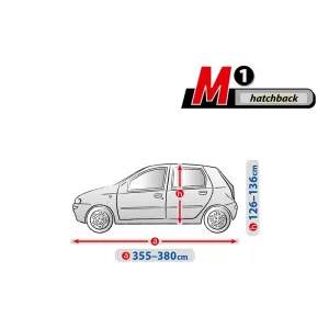 Kegel cover Optimal Garage series size M1 hatchback, gray