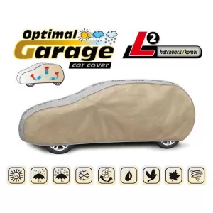 image-26-Kegel Optimal L2 autótakaró ponyva bézs/szürke, ferdehátú/kombi modellekhez