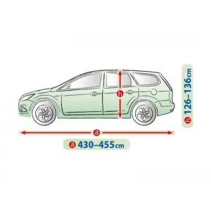 Kegel cover Perfect series size L2 blue suitable for Hatchback