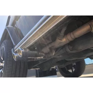 AMG style exhaust tips suitable for Mercedes G-Class W463 1989-2018 chrome