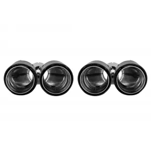 Akrapovic Auspuffendrohre-Set mit Carbonabdeckung, links und rechts-image-6131373