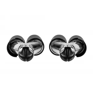 Akrapovic Auspuffendrohre-Set mit Carbonabdeckung, links und rechts-image-6131375