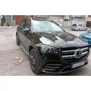 Running boards suitable for Mercedes GLS X167 after 2019 with LED lighting
