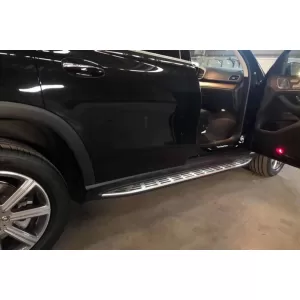 Running boards suitable for Mercedes GLS X167 after 2019 with LED lighting